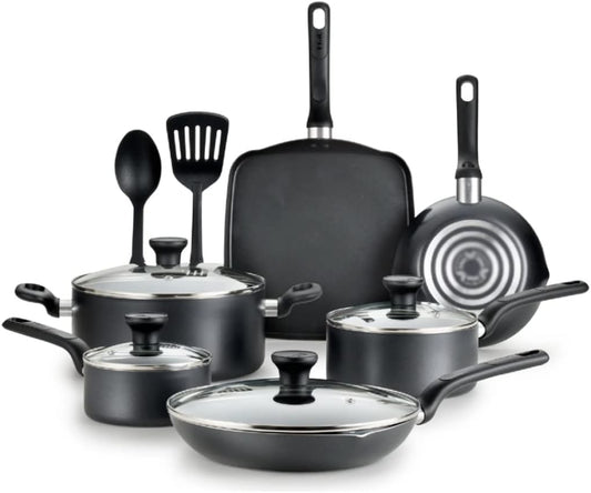 12PC set RED kitchen cookware set non stick cooking pot set cookware sets pots and pans nonstick kitchen cookwear